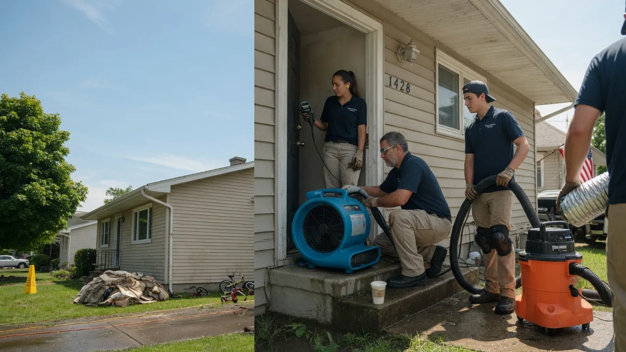 Water Damage Restoration in Kewaskum, WI near me